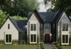 New Construction rendering of 7924 Evans Ford Road Clifton, Virginia  by Blue Ocean Development